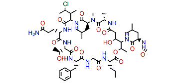 Cyclolithistide A